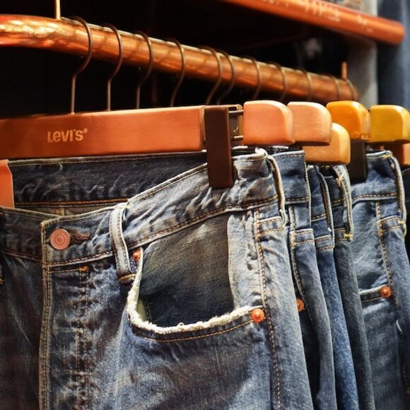 Levi's 511 Slim Men's Black Jeans, Size 32x34 - Picture 6 of 7